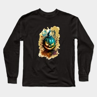 Evil Pumpkin Long Sleeve T-Shirt